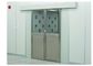 Pintu shower air geser pintu otomatis dengan dinding dilapisi bubuk / motor DC