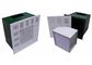 Pelat Baja Cold Rolled HEPA Filter Box Pendingin Udara Tipe ISO 9001
