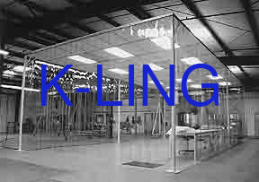 ISO8 Softwall Clean Room dengan H14 HEPA Filter dan Desain Modular untuk Kelas 100-10000 Kebersihan