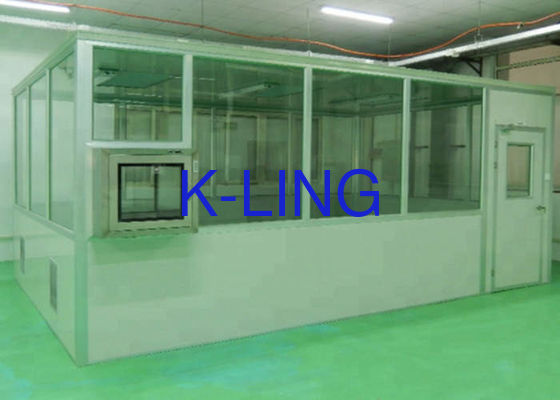Kelas100-Kelas100000 Modular Cleanroom dengan Unit Filter Fan (FFU) dan Softwall Cleanroom Bahan Anti-statis