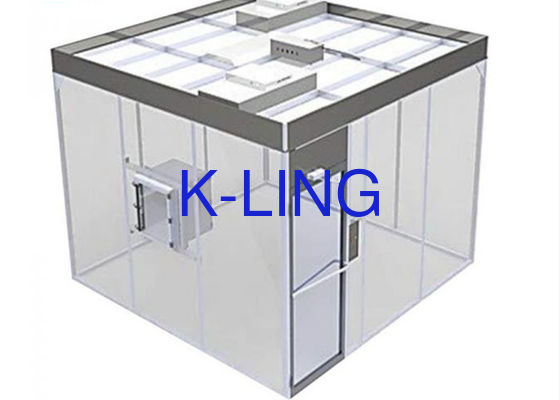 Ruang Bersih Softwall 220V/50HZ untuk Produksi Masker Medis dengan Ruang Bersih Modular Kelas 10-100