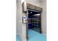 Remote Control Clean Room Air Shower Tunnel Dengan Pintu Rol PVC Kecepatan Cepat