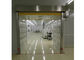 1.2mm Stainless Steel SUS304/201 Air Shower Tunnel Dengan Pintu Gulir PVC