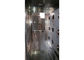 Stainless Steel Clean Room Air Shower Tunnel Pintu Tunggal Otomatis