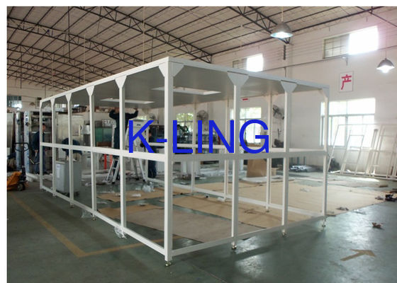 Modular Cleanroom System with HEPA Filter Customized Size and PVC Anti-static Floor