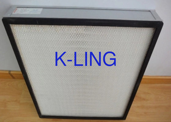 Filter Udara HEPA Mini Pleat 24x24 Inci dengan Bingkai Aluminium dan Efisiensi H12-H14 untuk Pemurnian Udara