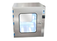 230V 50HZ Cleanroom Pass Box Dengan Sinar UV Dan Kunci Elektronik