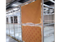 Farmasi Softwall Clean Booth FFU Peralatan Kamar Bersih Bingkai Struktur Aluminium
