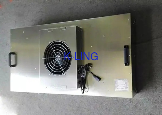 Unit Filter Kipas FFU Stainless Steel H14 HEPA Untuk Booth Bersih Laboratorium