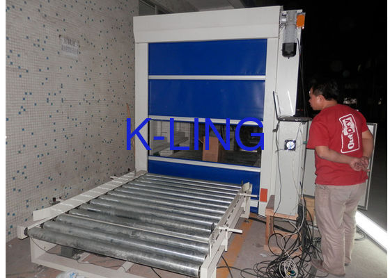 Kontrol PLC Air Shower Tunnel Dengan Conveyor Roller Line / Auto Slide Door