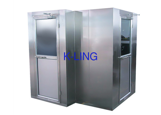 Pancuran Udara Stainless Steel yang Dapat Disesuaikan Waktu Untuk Kamar Bersih Parameter yang Disesuaikan