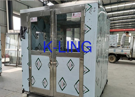 Auto Blowing Clean Room Air Shower Dengan Sistem Pengurangan Kebisingan