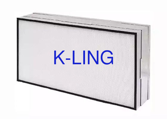 Filter udara HEPA Mini Lipit Tanpa Pemisah Untuk Penggantian Unit Filter Kipas