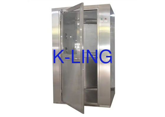 Kustom Cleanroom Air Shower Tunnel Stainless Steel Kontrol Panel Listrik