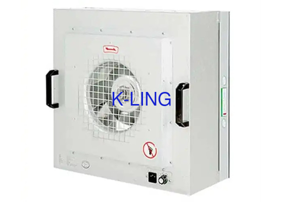 Laminar Flow Hood Hepa Fan Filter Unit FFU H14 Efisiensi FFU Kebisingan Kurang Dari 54dB