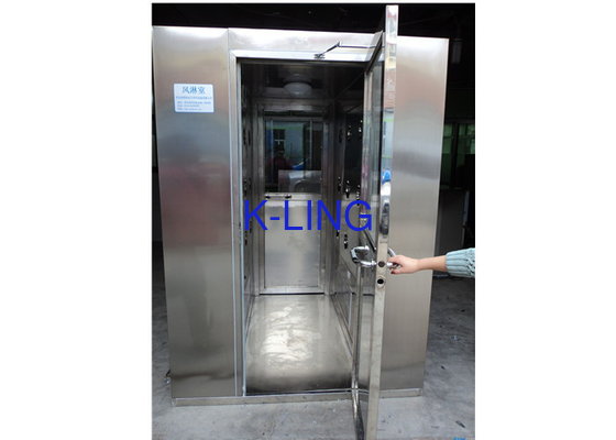 Kabinet Pancuran Udara Stainless Steel SUS304 Kustom Dengan Interlock Elektronik