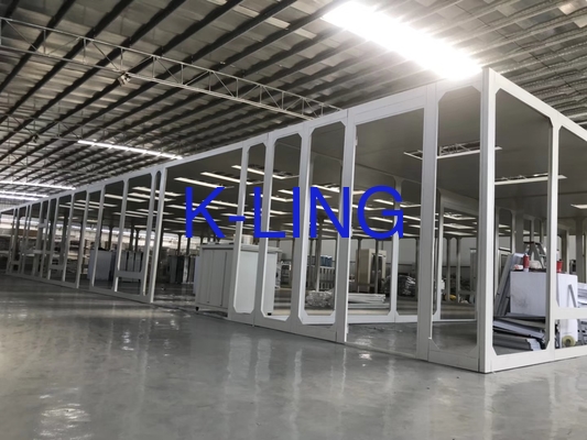Efisiensi Tinggi H13-H14 Filter Grade Softwall Clean Room Untuk Kebisingan Industri ≤60dB