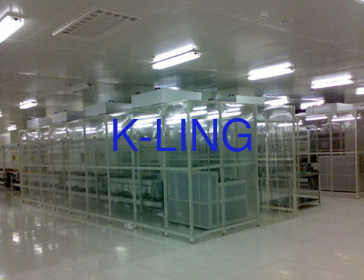 Ruang Pembersih Softwall Portabel Bebas Debu Mobile Clean Booth Untuk Industri