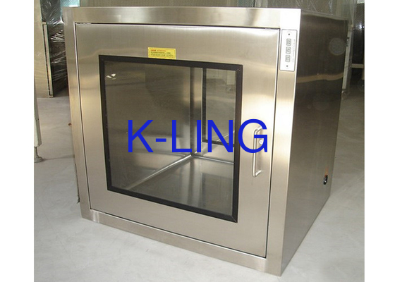 50L Kapasitas Tinggi Cleanroom Pass Box Dengan Warna Putih Dan Hinges