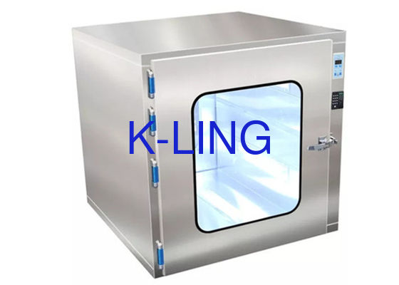 Cleanroom Kompatibel Stainless Steel Pass Box Struktur Terintegrasi