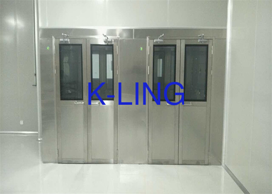 Otomatis Pintu geser stainless steel 304 kamar mandi udara untuk keuntungan