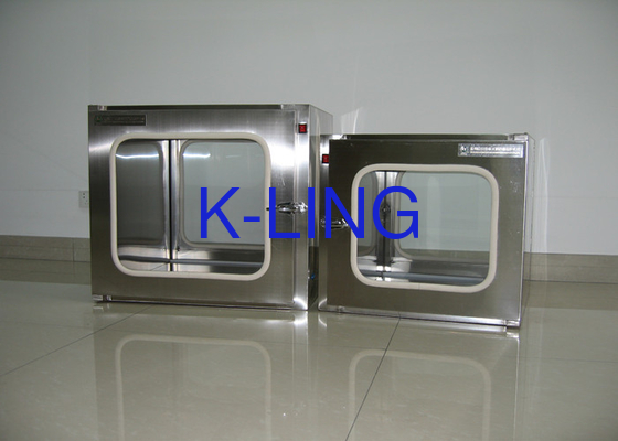 Kotak Pass Polished stainless steel untuk transfer bahan yang aman dan aman