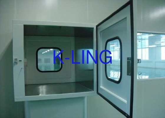 Kotak Pass Cleanroom yang disesuaikan untuk transfer bahan yang aman dan terkendali