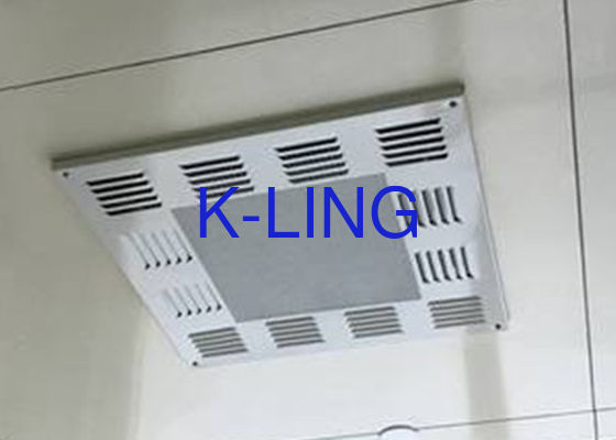 99.97% Efisiensi Filter Kotak Filter Terminal untuk kisaran suhu -20C sampai 50C