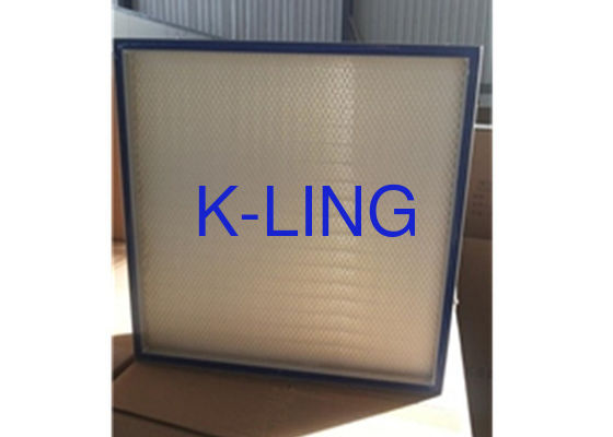 HEPA Filter Udara dengan AB Glue Seal EVA Gasket 99,97% Efisiensi Desain Mini Folds