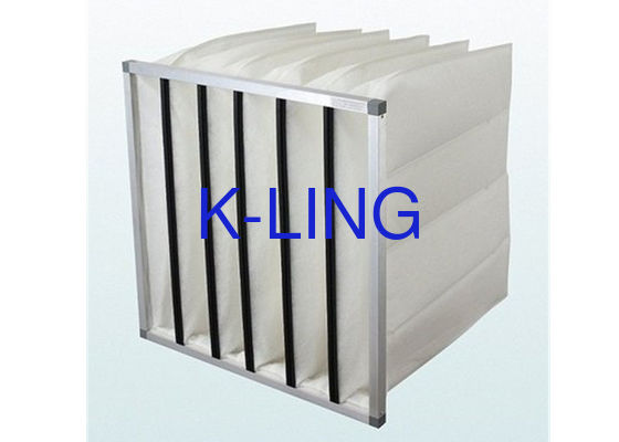 Efisiensi Kantong Filter Serat Sintetis Kantong Filter Udara Dengan Bingkai Alloy Aluminium