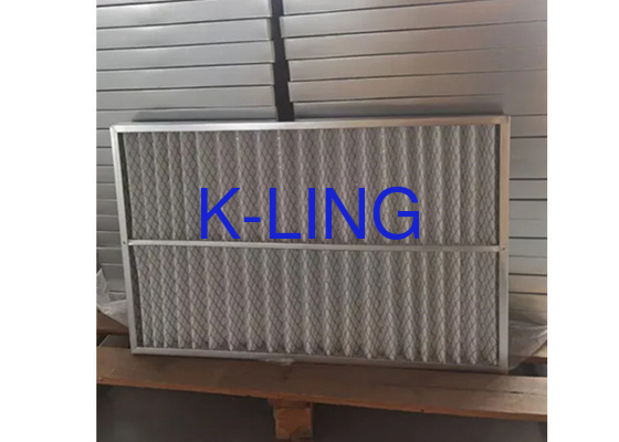 Sistem Ventilasi Pra Filter Disesuaikan Filter Udara Dengan Jaring Pelindung Galvanis / Aluminium