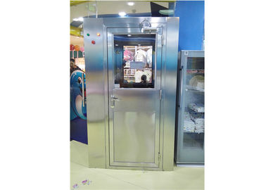 SUS304 Kamar Mandi Anti Statis Udara Untuk Pabrik Semikonduktor 1300 * 1000 * 2180mm