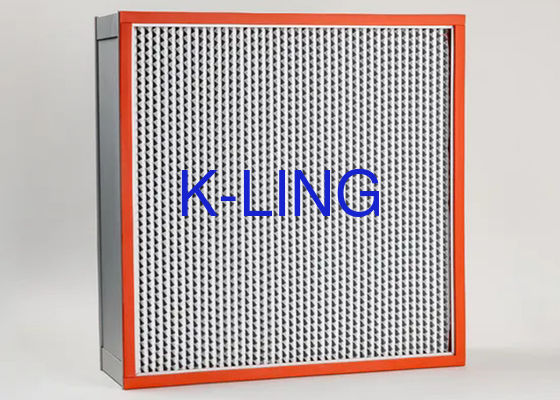 Hepa Filter 99,995% 0.3um HEPA Air Filter dengan AB Glue Seal dan High Temper Resistance