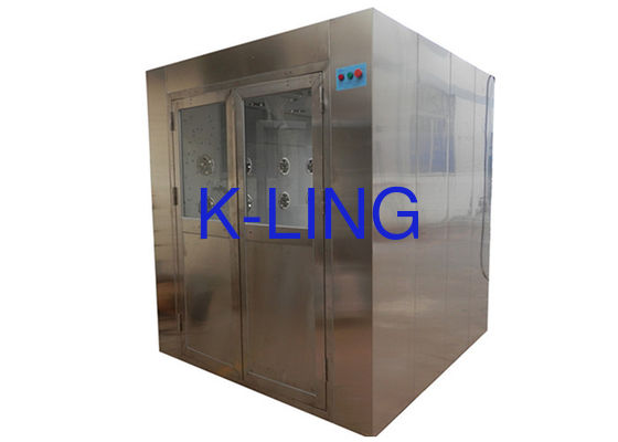 Explosion Proof Automatic Cleanroom Air Shower Untuk 1 - 6 Orang / Peralatan Kamar Bersih
