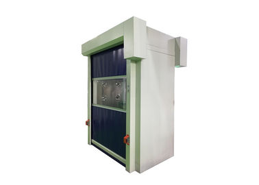 Auto Rolling Door Cleanroom Air Shower Dengan 3 Sisi Nozzle Untuk Industri Medis