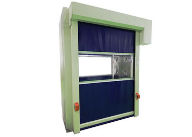 Shower Air Cleanroom Kelas 100 Dengan Filter HEPA Dan Pintu Bergulir