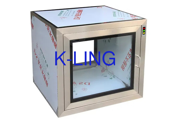 Cleanroom Pass Box Dengan Landing Dan Lifting Didukung Opsi Custom Dan Kunci Aksesoris