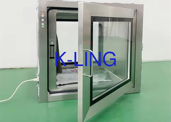 Kunci Cleanroom Pass Box Dengan Opsi Custom Didukung Dan Cahaya UV