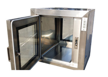 Steril Elektronik Interlock Cleanroom Pass Box Di Kelas 100 Kamar Bersih