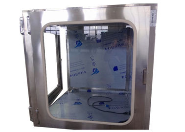 CE Hepa Filter H13 / H14 Cleanroom Pass Box Untuk Farmasi