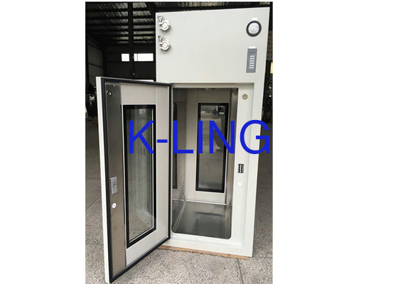 Kotak Stainless Steel 201 Air Shower Pass yang disesuaikan untuk GMP Workshop