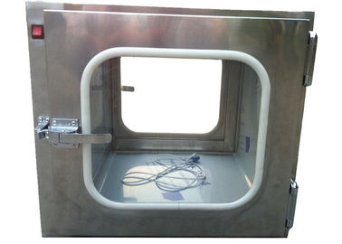 Kustom Stainless Steel 201 Static Cleanroom Pass Box Untuk Teknik Biologis