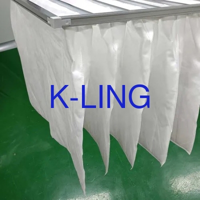 Filter Udara Pocket Medium untuk Purifier Udara Produk Standar ISO9001