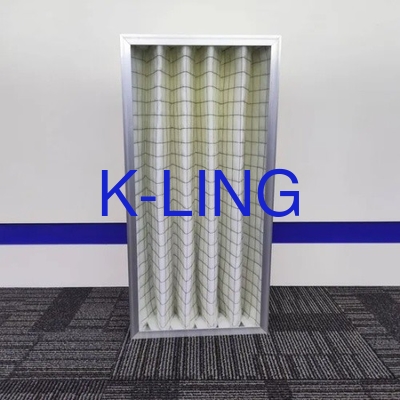 Panel Filter Konstruksi Akhirnya Resistensi 150-250 Panel Pleated Pre-Filter