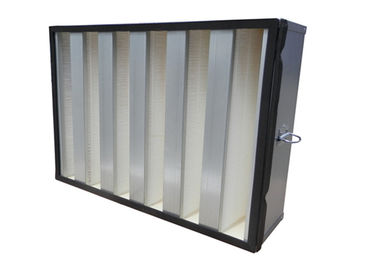 Filter Udara HEPA Industri Yang Kompak Untuk Sistem Cleanroom HVAC 592 X 490 X 292mm