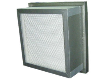 Filter Udara Kamar Bersih HEPA, Filter Udara Komersial Bingkai Aluminium H13
