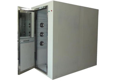 Workshop Cleanroom Air Shower Cold Rolled Steel Dengan Bake Painting