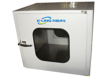 Semiconductor Cleanroom Pass Box, Dinding Dipasang Melalui Kotak 1mm / 1.2mm