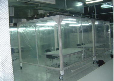 Steel Cleanwall Power Coated Steel Cleanroom, Ruang Aliran Udara Laminar Vertikal