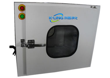 Box Pass Cleanroom Rekayasa Biologi, Sus304 Stainless Steel Dengan Kekuatan Dilapisi